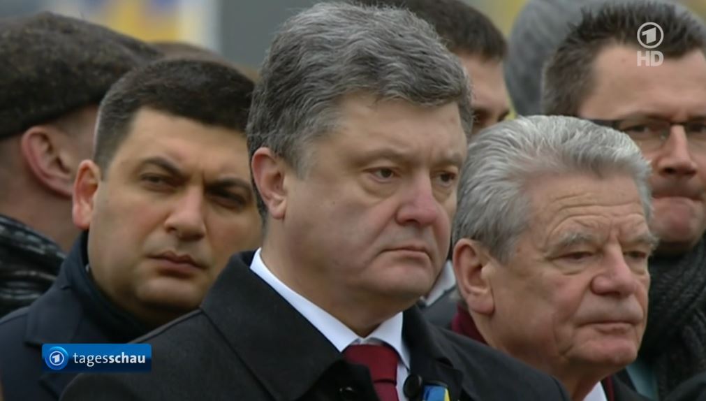 An was gedenkt eigentlich Bundesprsident Gauck auf der Gedenkveranstaltung auf dem Maidan?